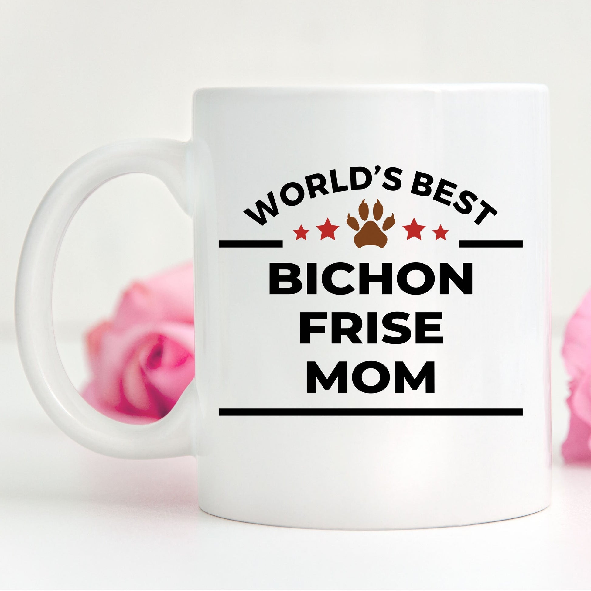 Bichon Frise Dog Mom Coffee Mug - Mallard Moon Gift Shop