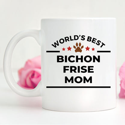 Bichon Frise Dog Mom Coffee Mug - Mallard Moon Gift Shop