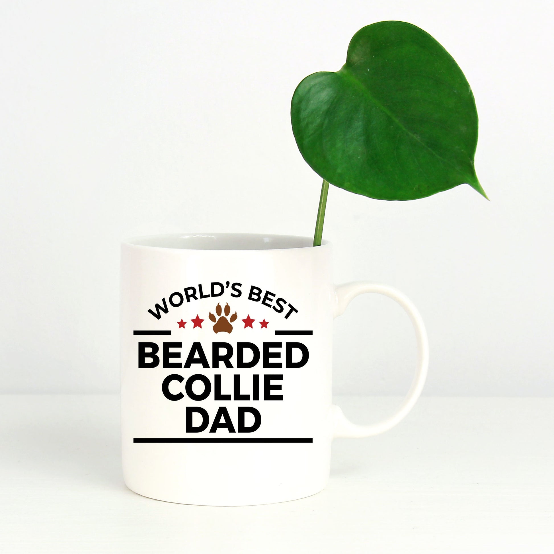 Bearded Collie Dog Dad Mug - Mallard Moon Gift Shop