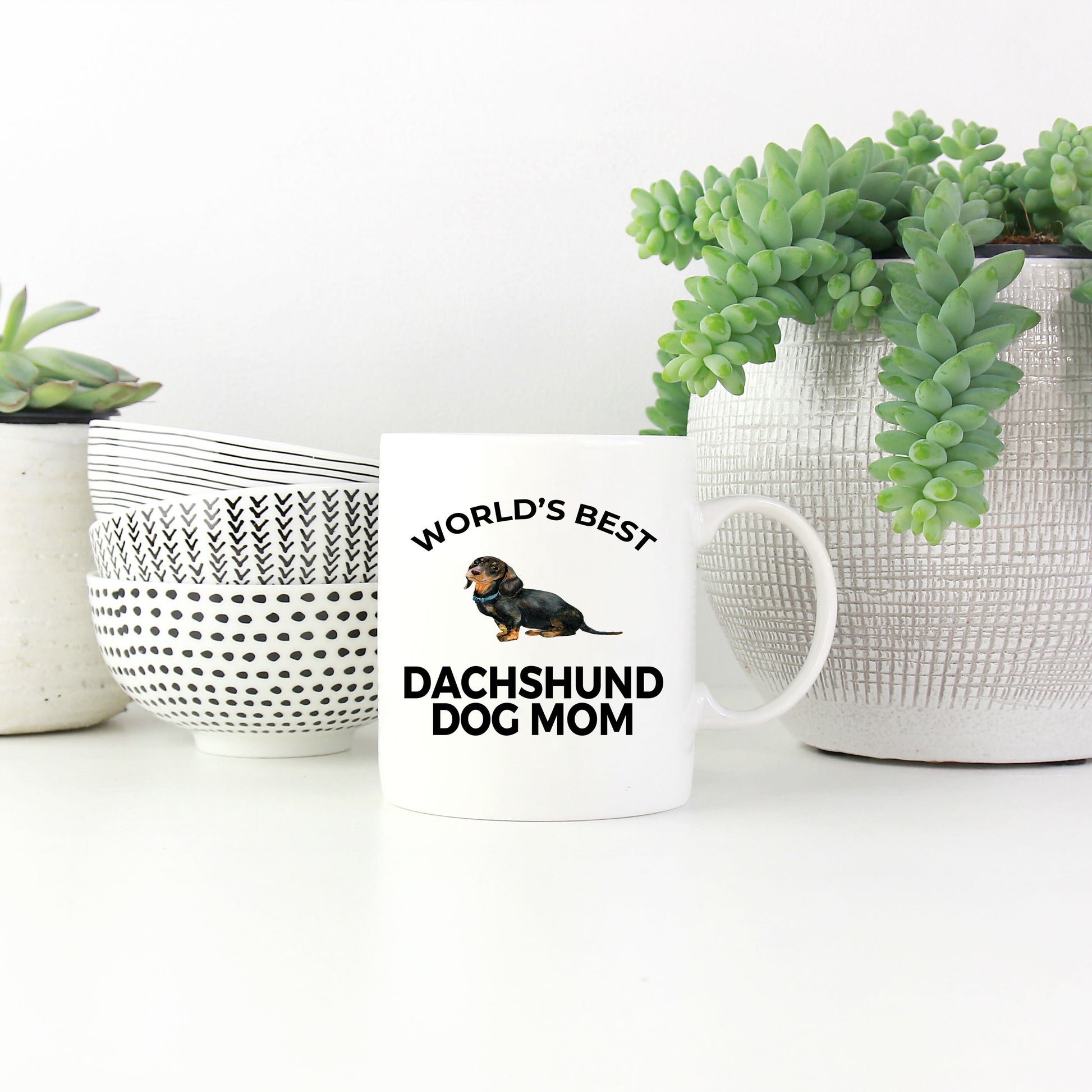 Dachshund Dog Mom Mug - Mallard Moon Gift Shop