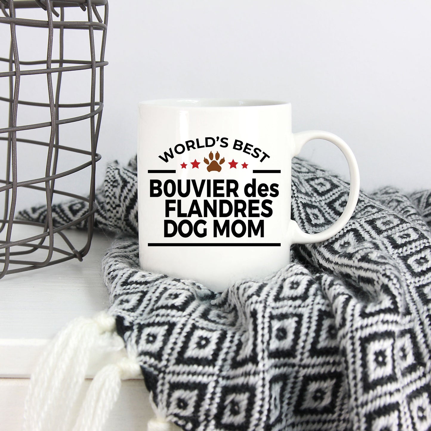 Bouvier des Flandres Dog Mom Mug - Mallard Moon Gift Shop