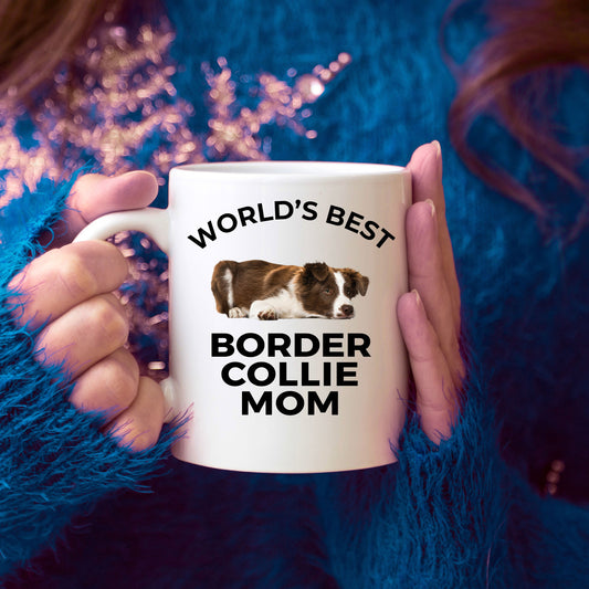 Border Collie Puppy Dog Mom Mug - Mallard Moon Gift Shop