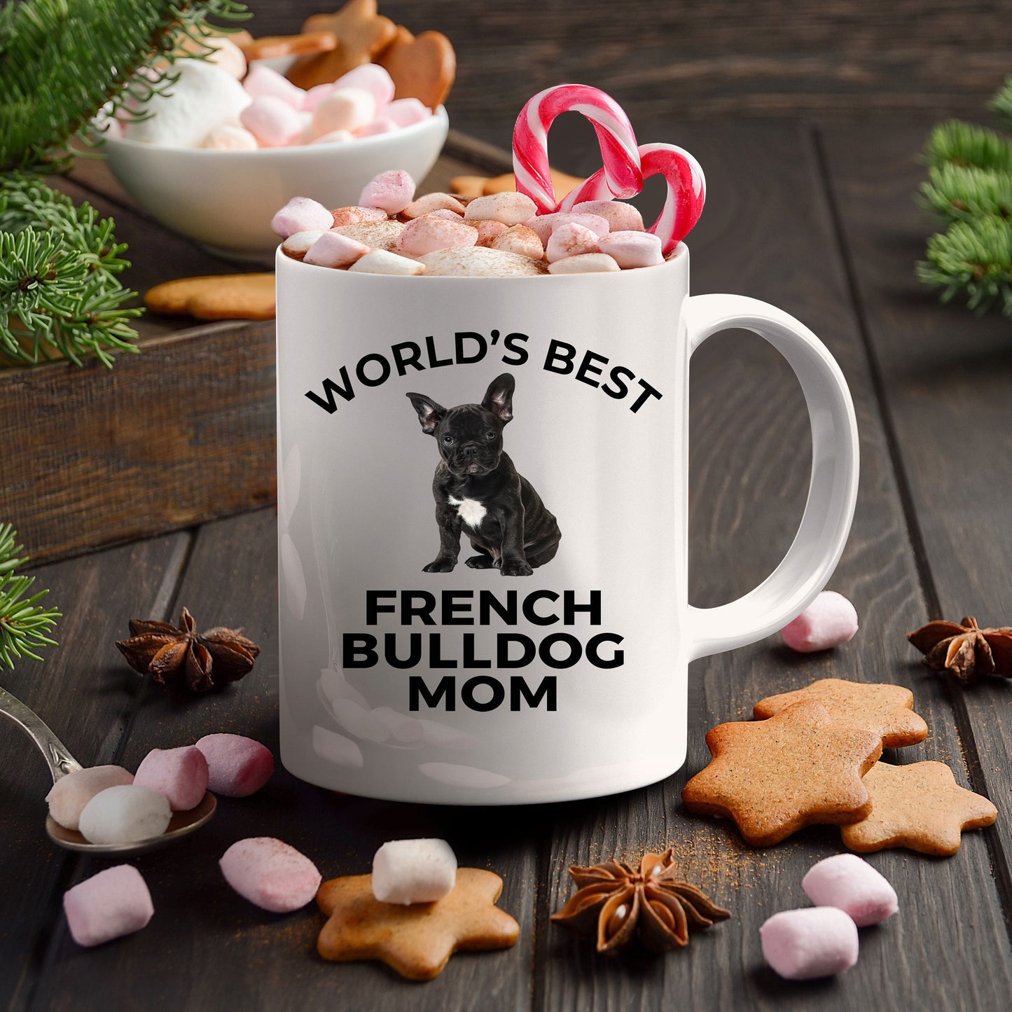 French Bulldog Puppy Dog Mom Mug - Mallard Moon Gift Shop