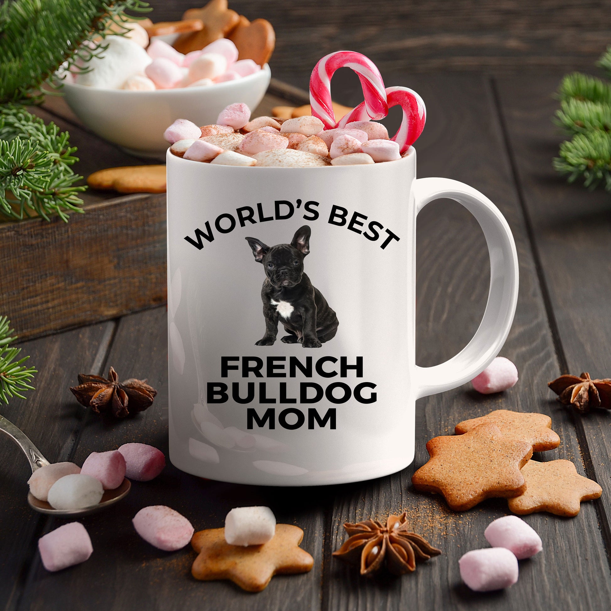 French Bulldog Puppy Dog Mom Mug - Mallard Moon Gift Shop