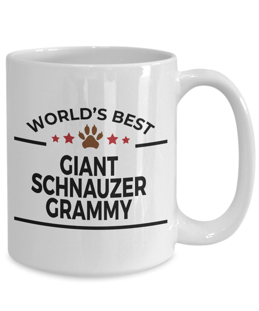 Giant Schnauzer Dog Grammy Mug - Mallard Moon Gift Shop