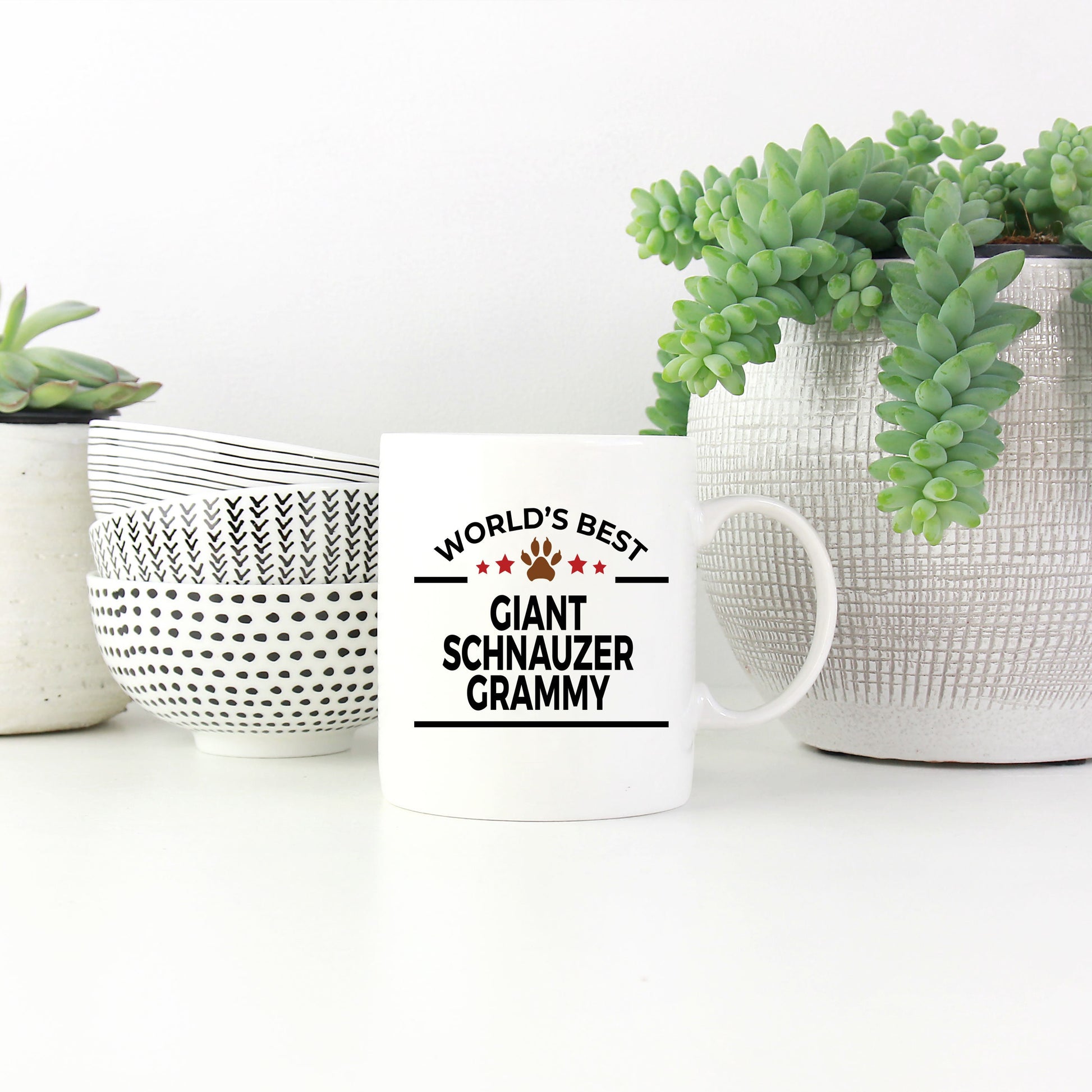 Giant Schnauzer Dog Grammy Mug - Mallard Moon Gift Shop