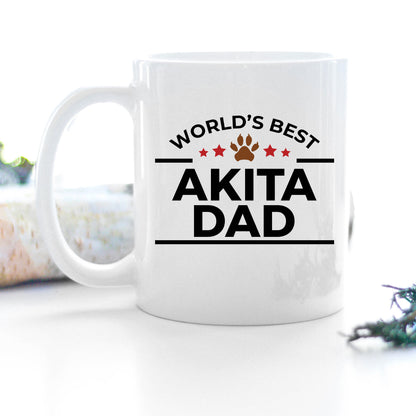 Akita Dog Dad Coffee Mug - Mallard Moon Gift Shop