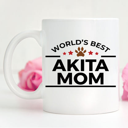 Akita Dog Mom Coffee Mug - Mallard Moon Gift Shop