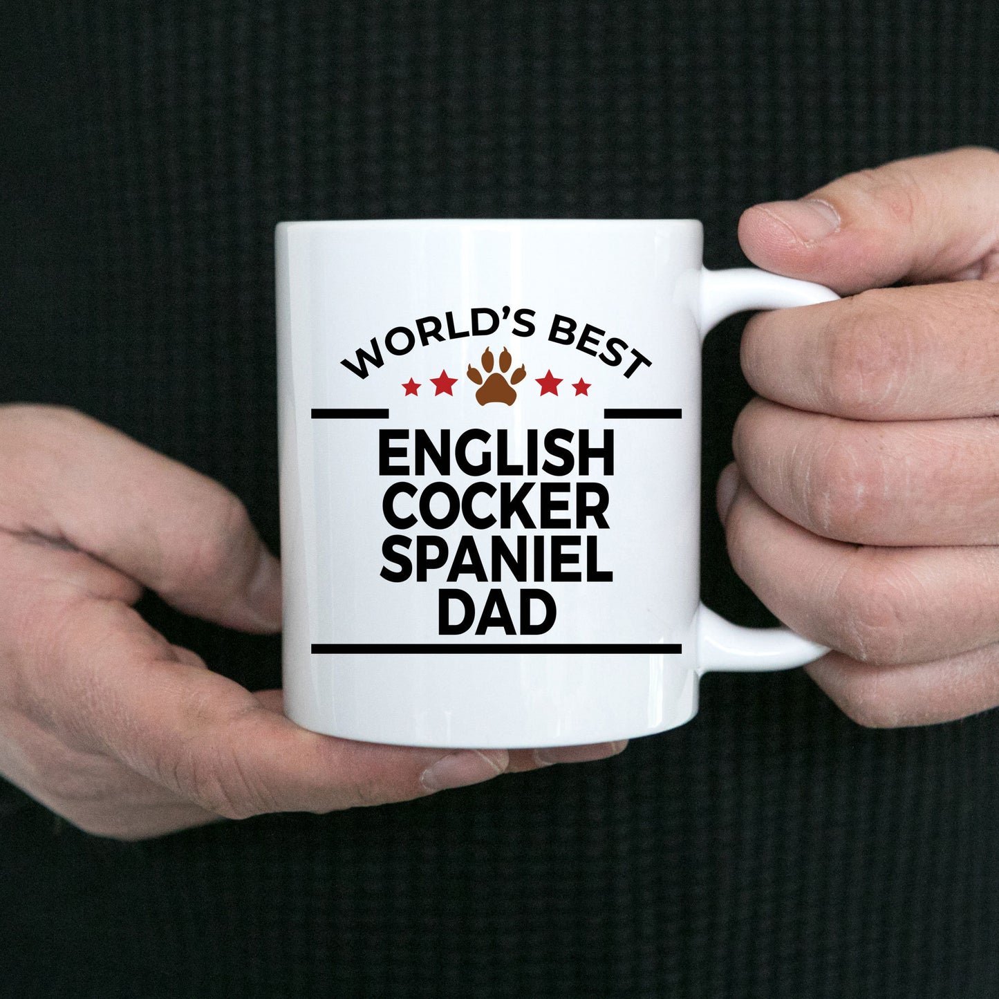 English Cocker Spaniel Dog Dad Mug - Mallard Moon Gift Shop