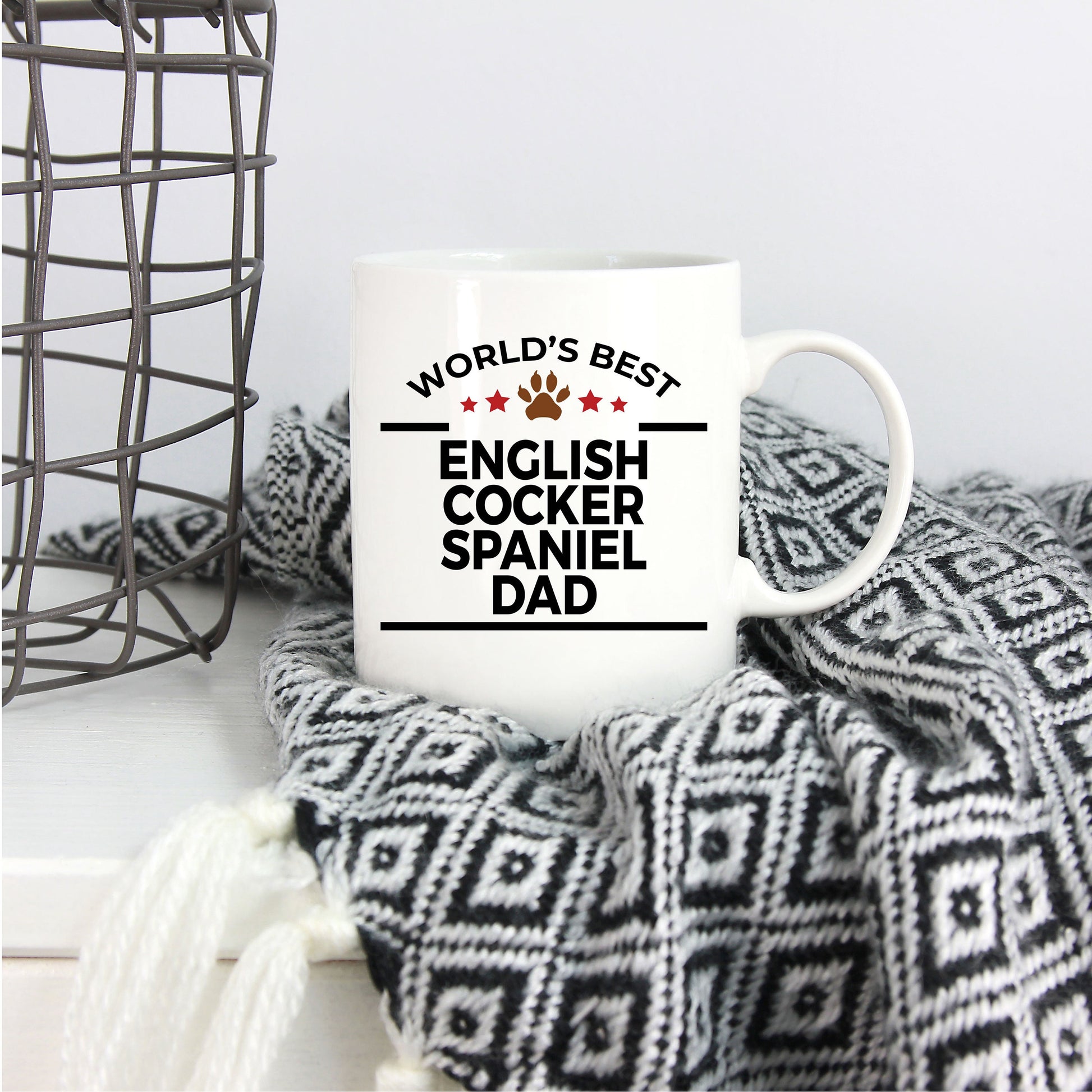 English Cocker Spaniel Dog Dad Mug - Mallard Moon Gift Shop