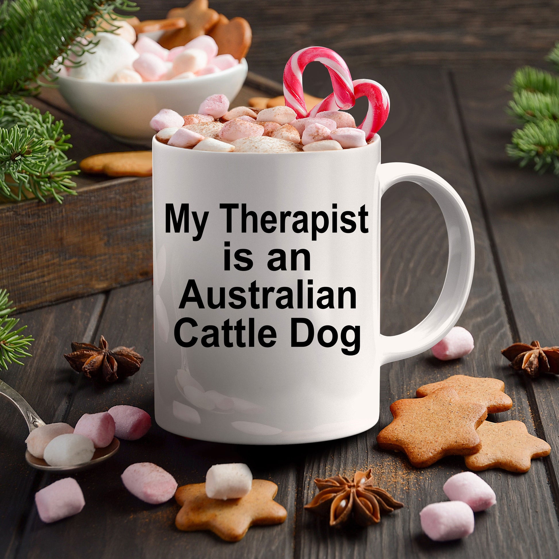 Australian Cattle Dog Therapist Coffee Mug - Mallard Moon Gift Shop