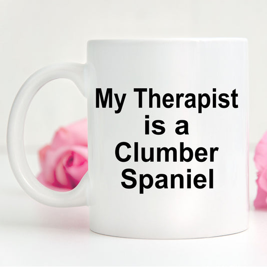 Clumber Spaniel Dog Therapist Mug - Mallard Moon Gift Shop
