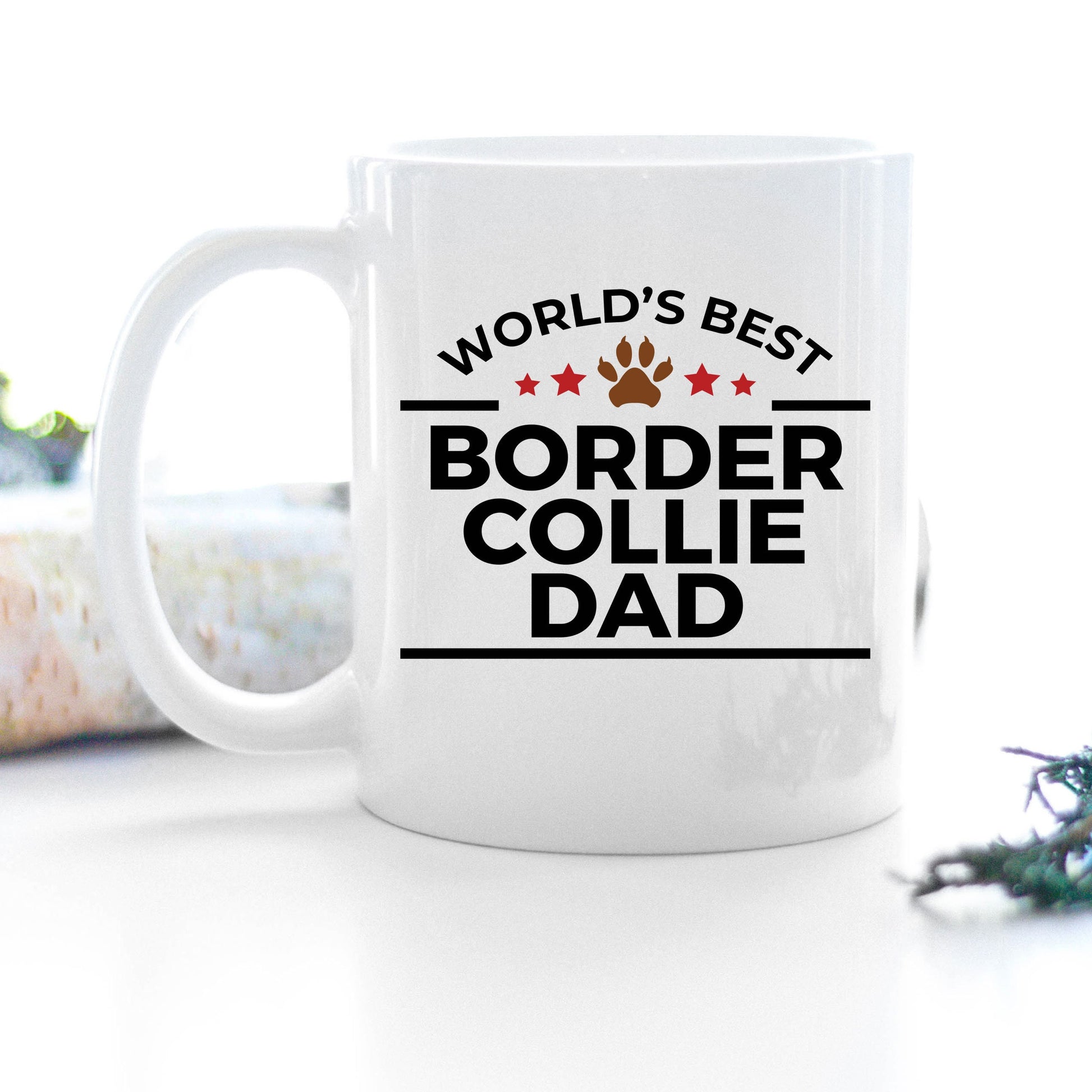 Border Collie Dog Dad Mug - Mallard Moon Gift Shop