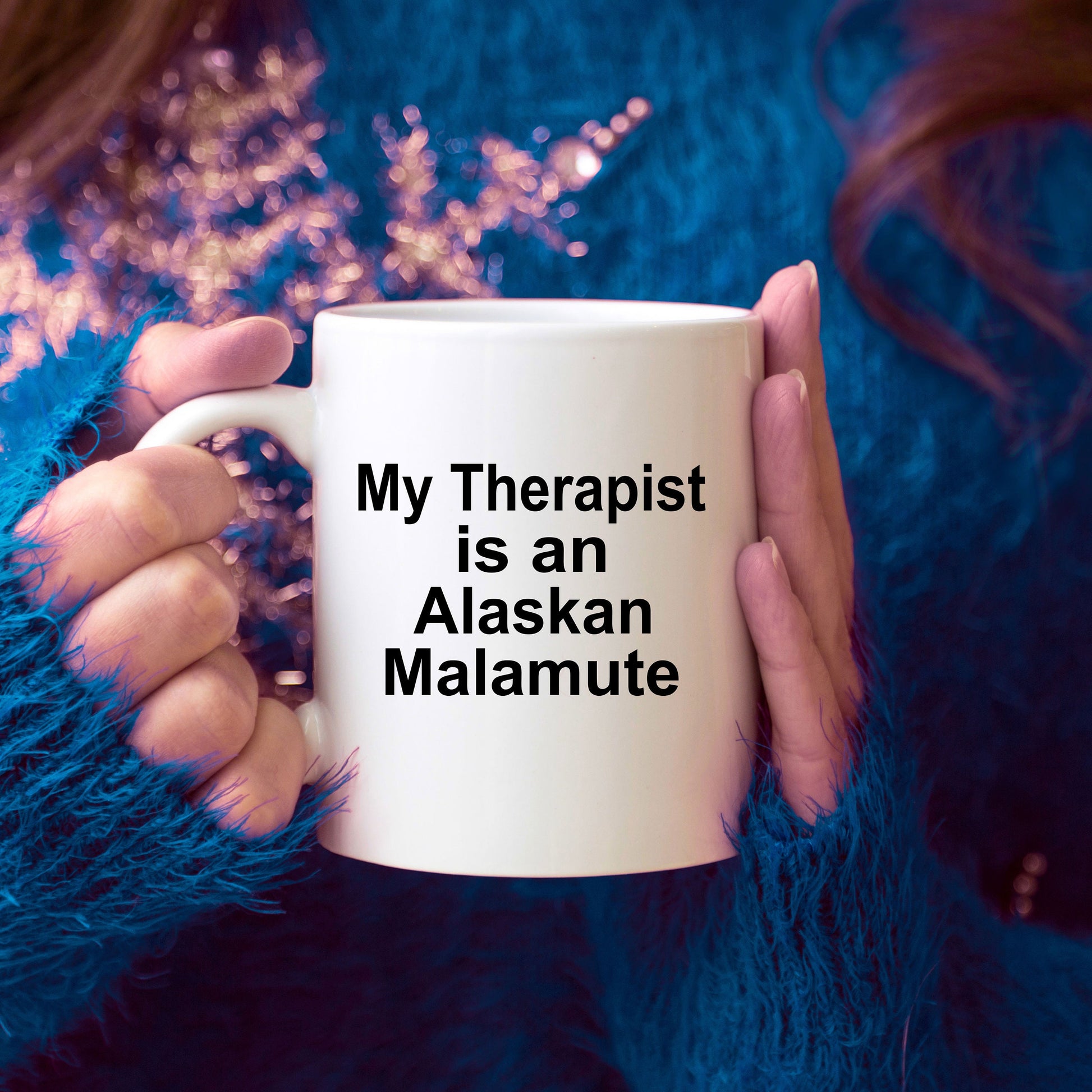 Alaskan Malamute Dog Therapist Mug - Mallard Moon Gift Shop
