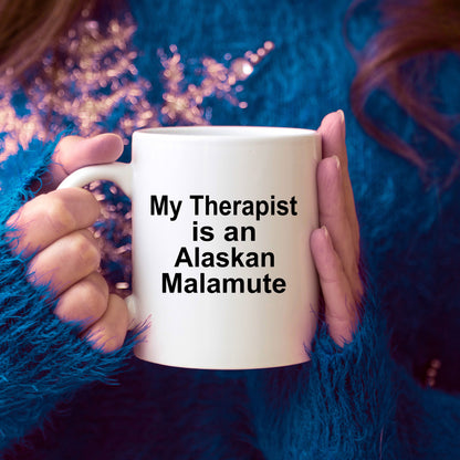 Alaskan Malamute Dog Therapist Mug - Mallard Moon Gift Shop