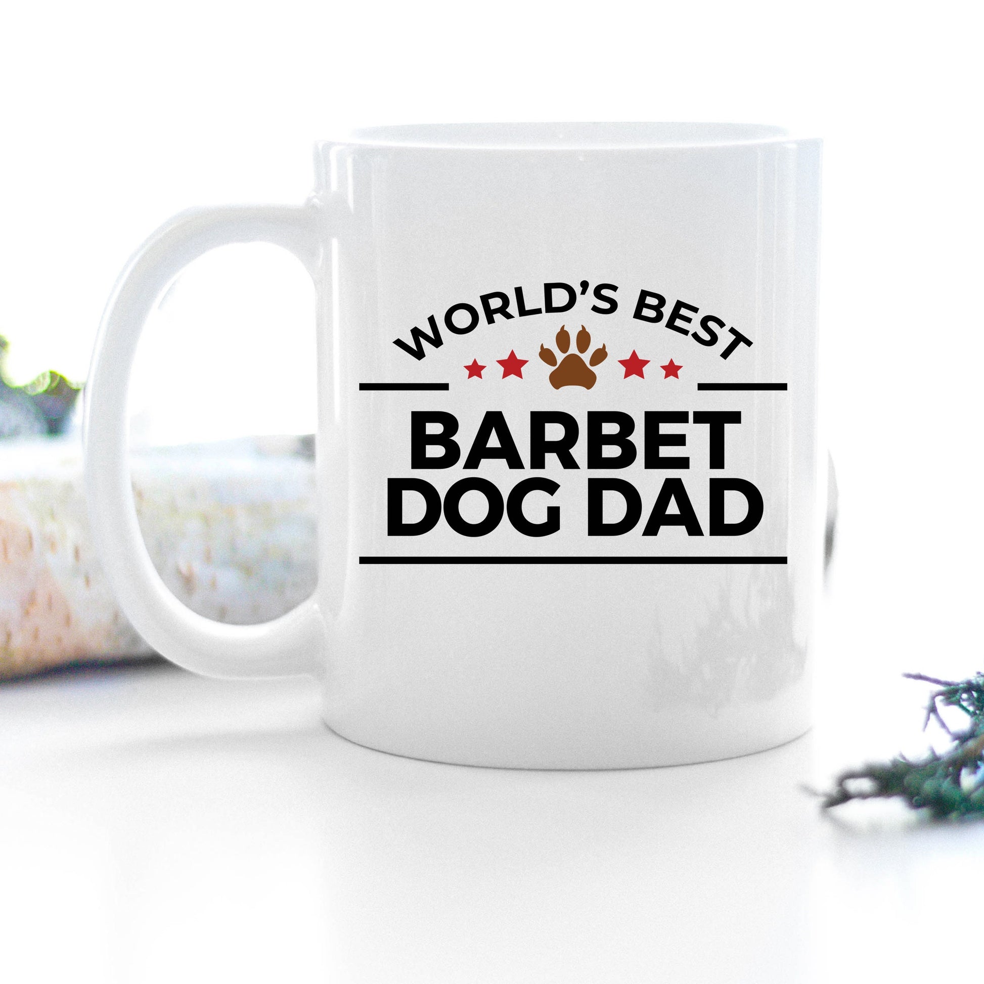 Barbet Dog Dad Coffee Mug - Mallard Moon Gift Shop