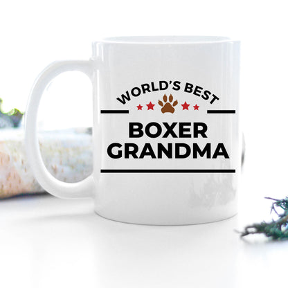Boxer Dog Grandma Mug - Mallard Moon Gift Shop