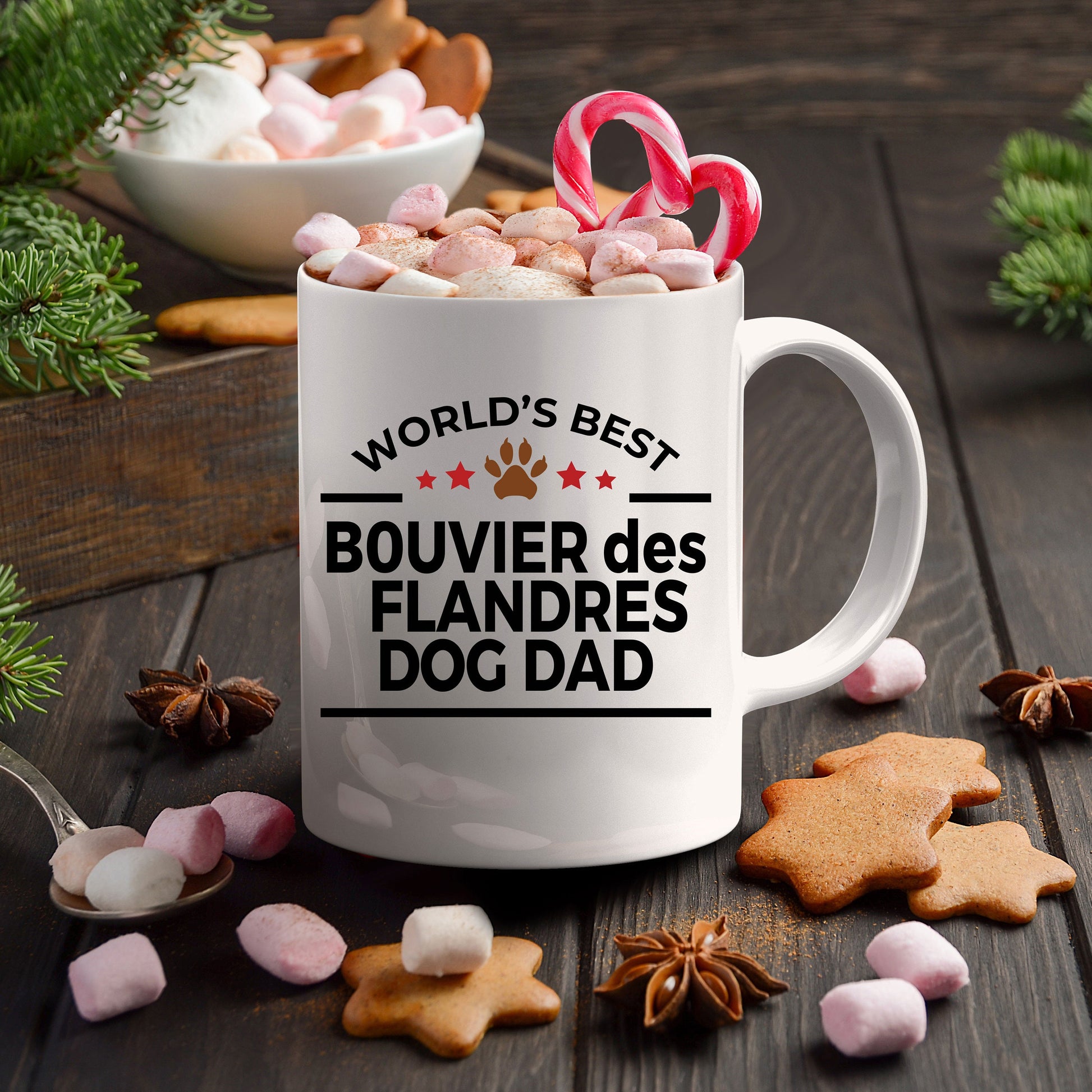 Bouvier des Flandres Dog Dad Mug - Mallard Moon Gift Shop