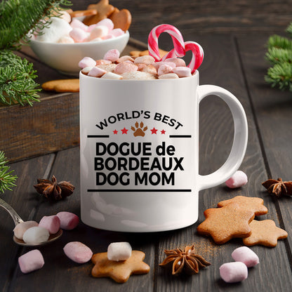 Dogue de Bordeaux Dog Mom Ceramic Coffee Mug - Mallard Moon Gift Shop
