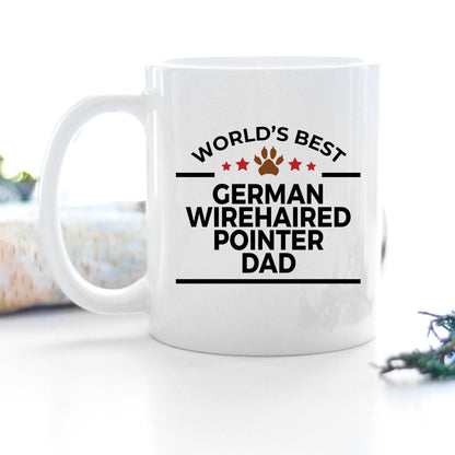 German Wirehaired Pointer Dog Dad Mug - Mallard Moon Gift Shop
