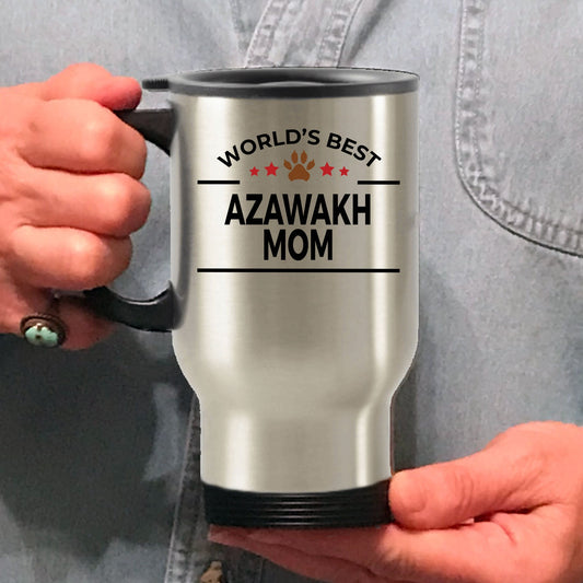 Azawakh Dog Mom Travel Tumbler Mug - Mallard Moon Gift Shop