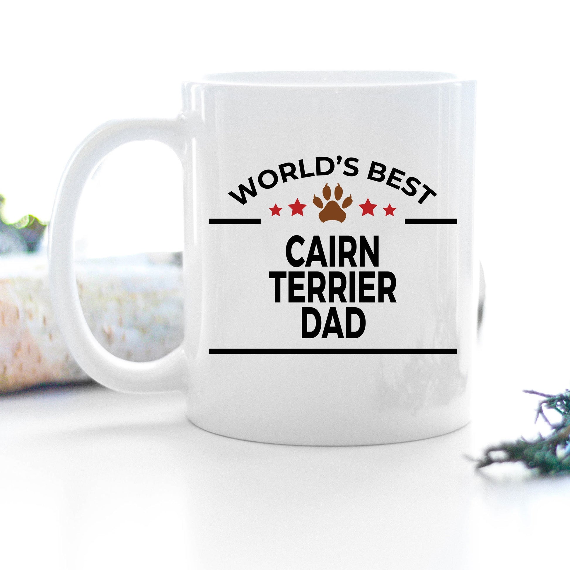 Cairn Terrier Dog Dad Mug - Mallard Moon Gift Shop