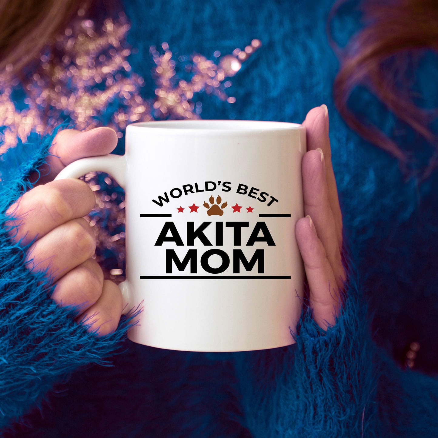 Akita Dog Mom Coffee Mug - Mallard Moon Gift Shop
