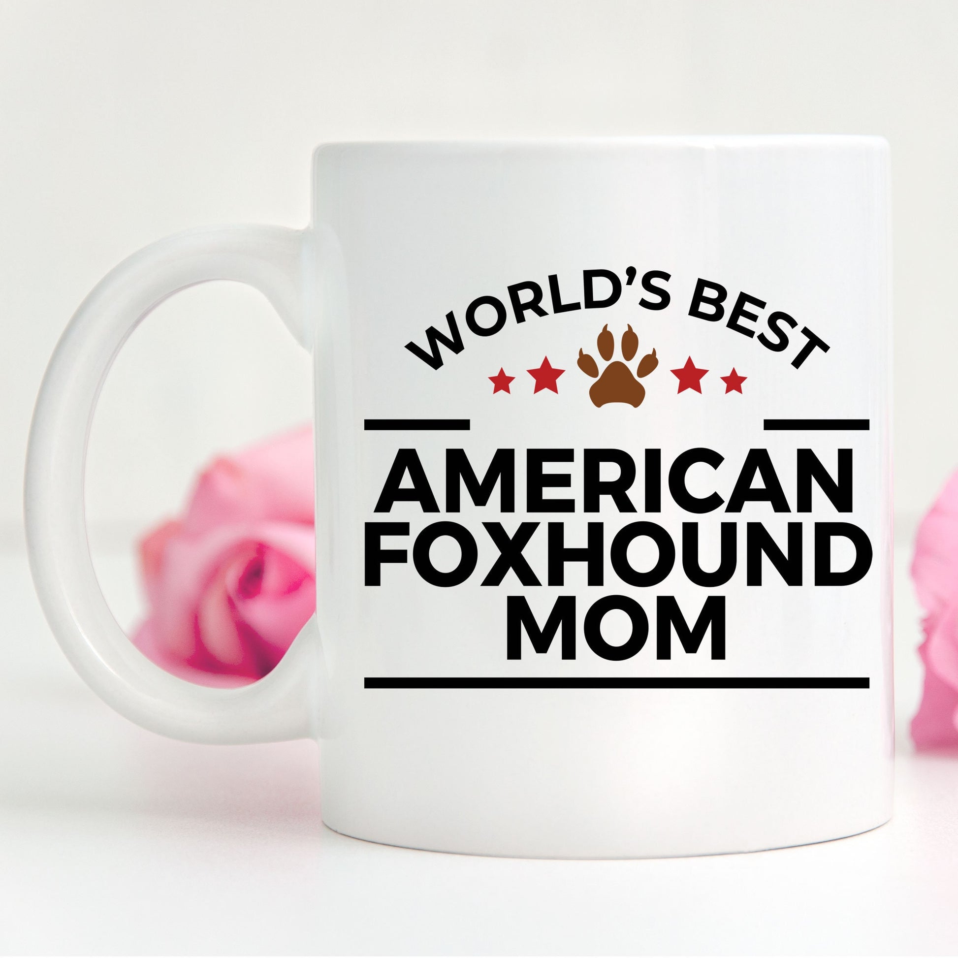 American Foxhound Dog Mom Coffee Mug - Mallard Moon Gift Shop