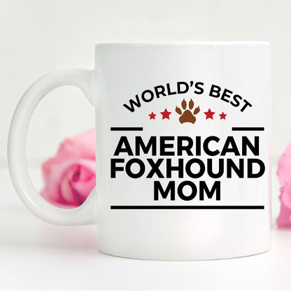 American Foxhound Dog Mom Coffee Mug - Mallard Moon Gift Shop