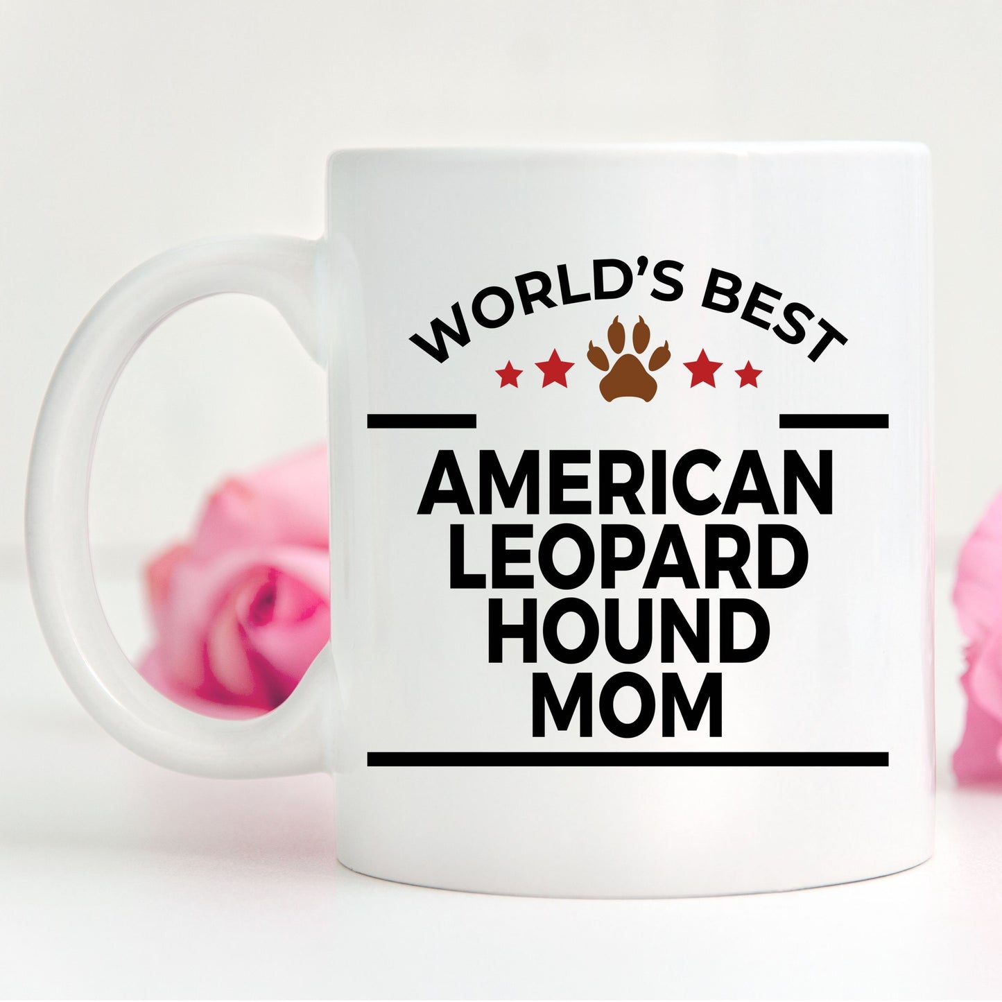 American Leopard Hound Dog Mom Mug - Mallard Moon Gift Shop