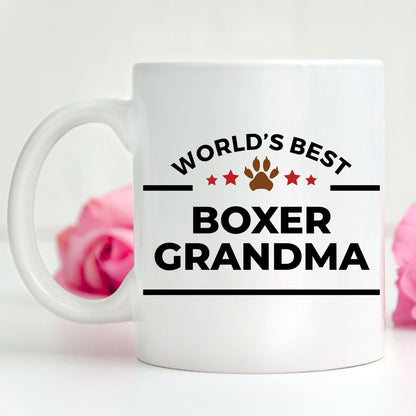 Boxer Dog Grandma Mug - Mallard Moon Gift Shop
