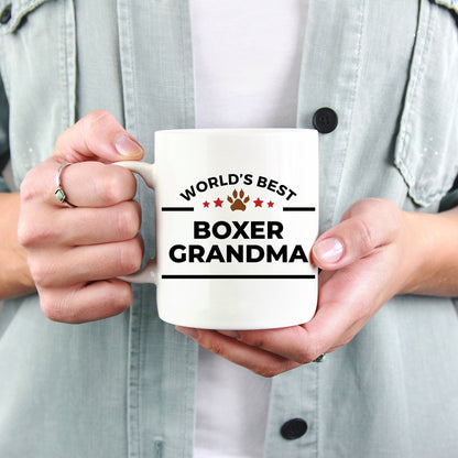 Boxer Dog Grandma Mug - Mallard Moon Gift Shop