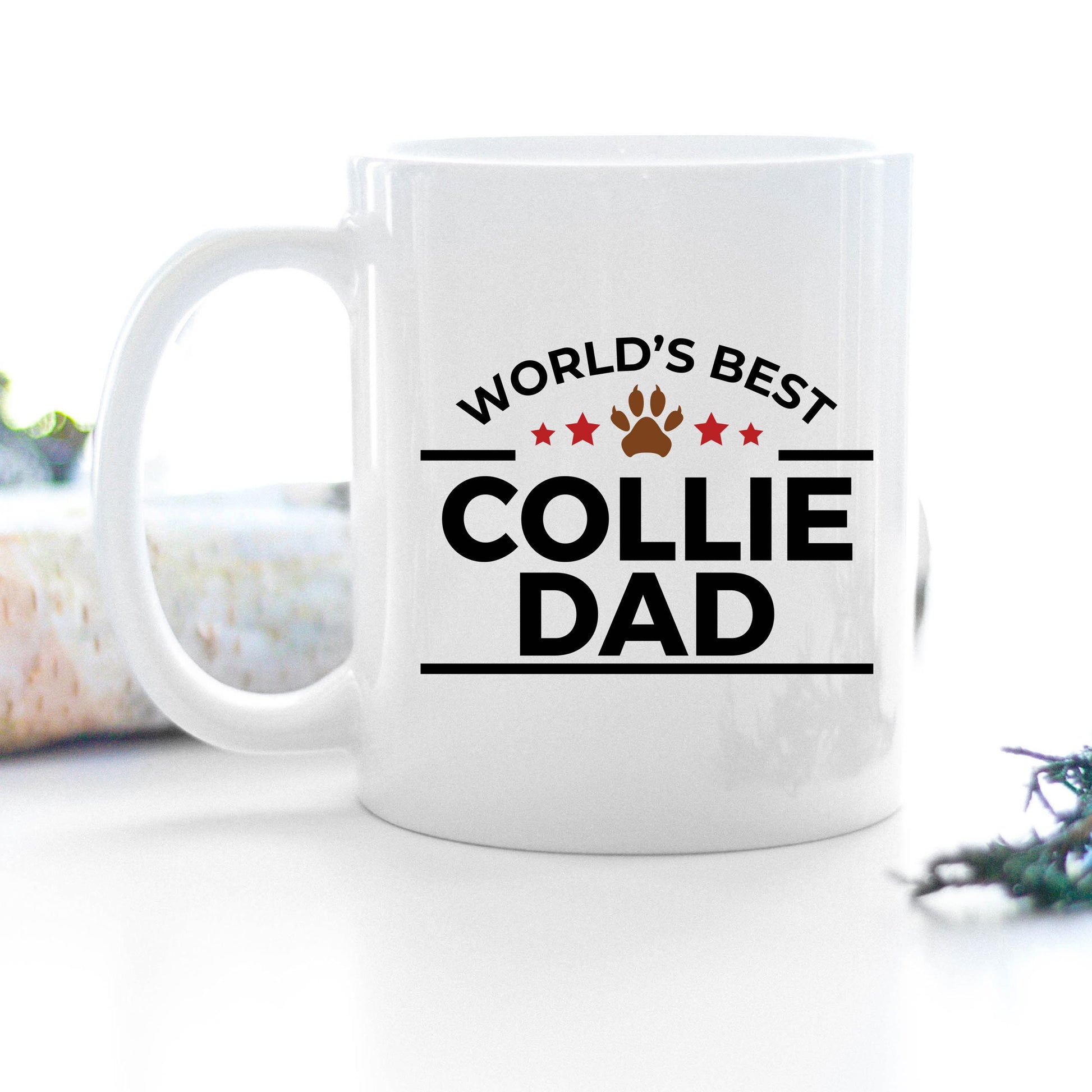 Collie Dog Dad Mug - Mallard Moon Gift Shop