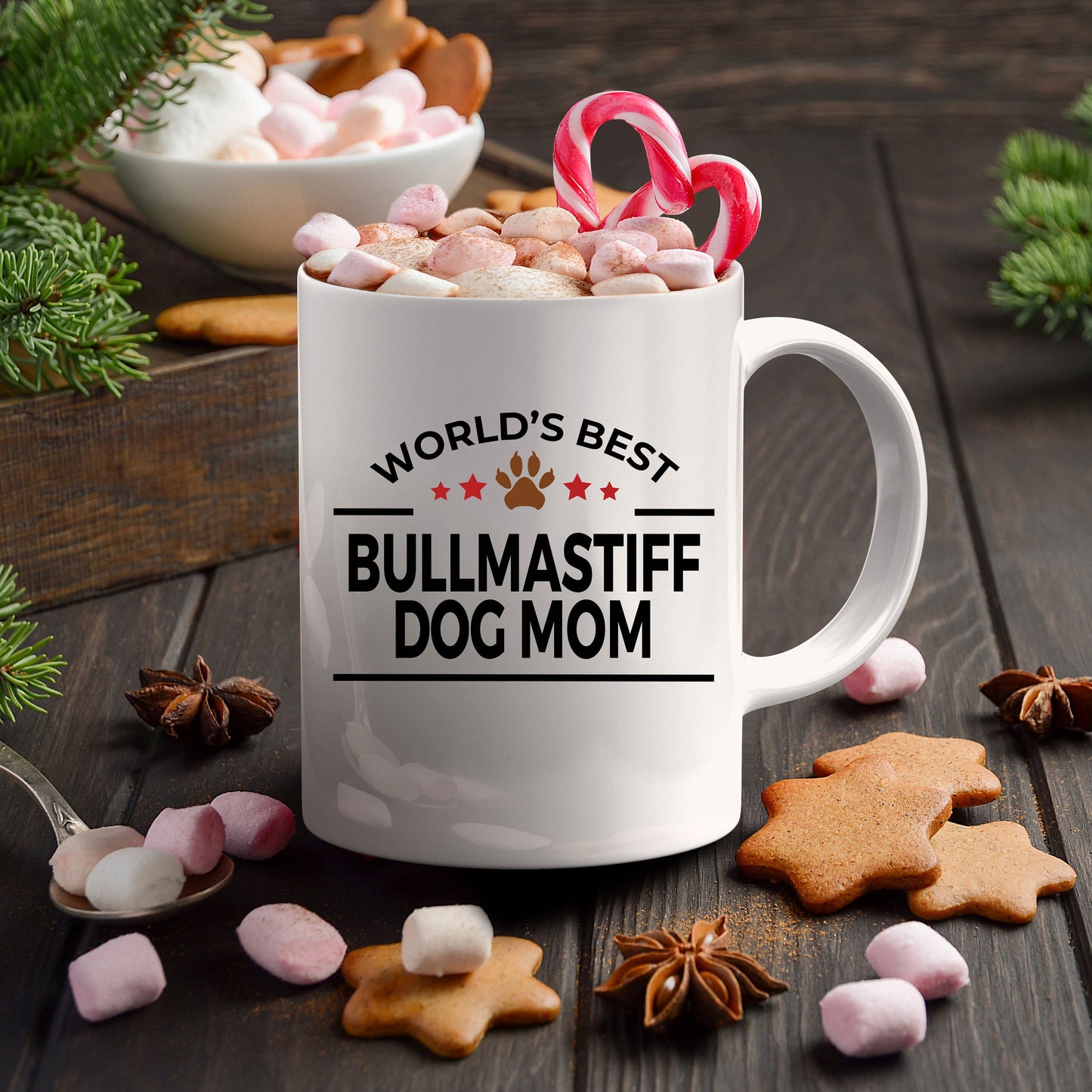 Bullmastiff Dog Mom Mug - Mallard Moon Gift Shop