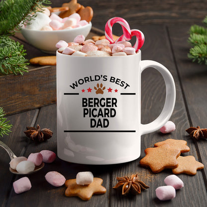 Berger Picard Dog Dad Mug - Mallard Moon Gift Shop