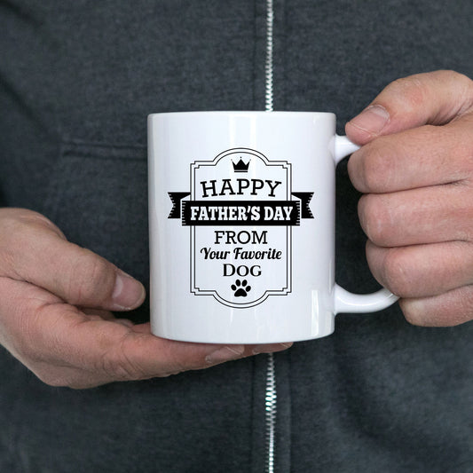 Funny Father's Day Dog Mug - Mallard Moon Gift Shop