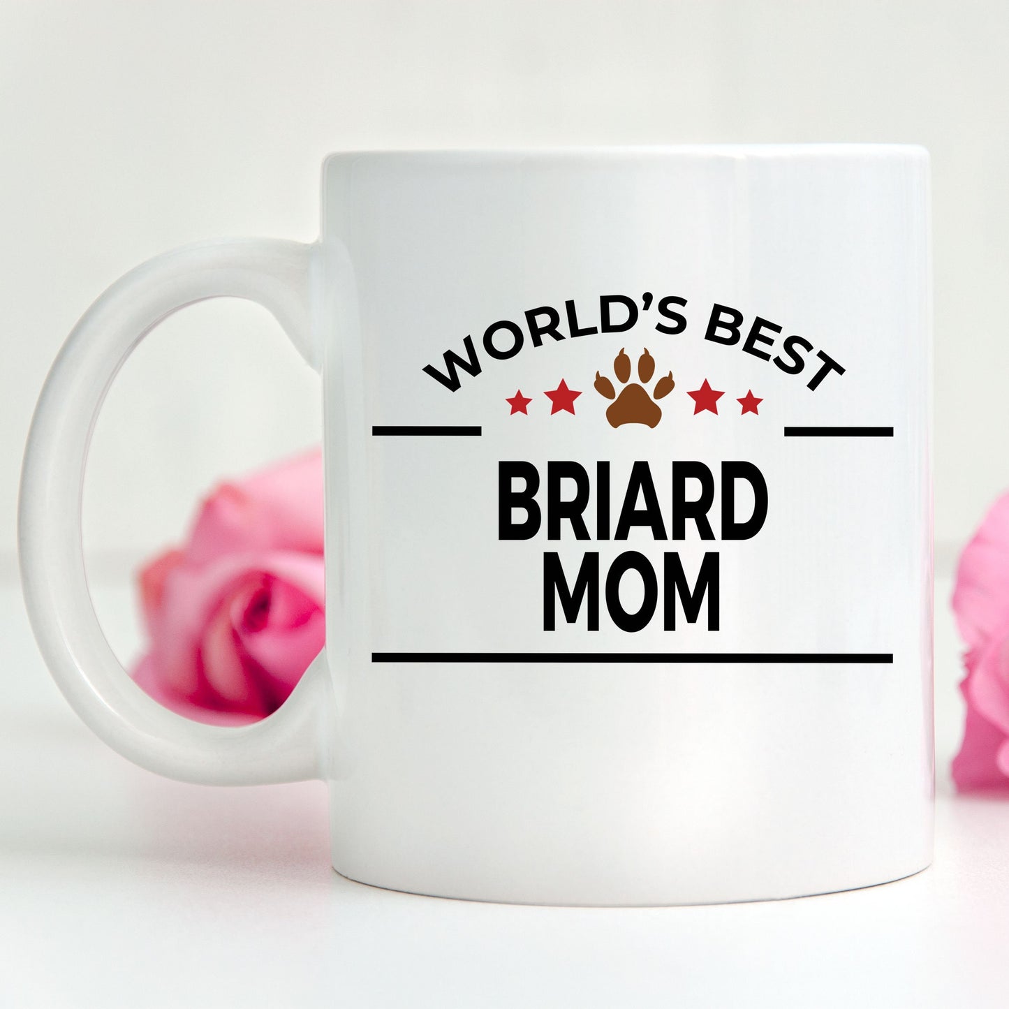 Briard Dog Mom Coffee Mug - Mallard Moon Gift Shop
