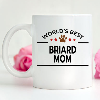 Briard Dog Mom Coffee Mug - Mallard Moon Gift Shop