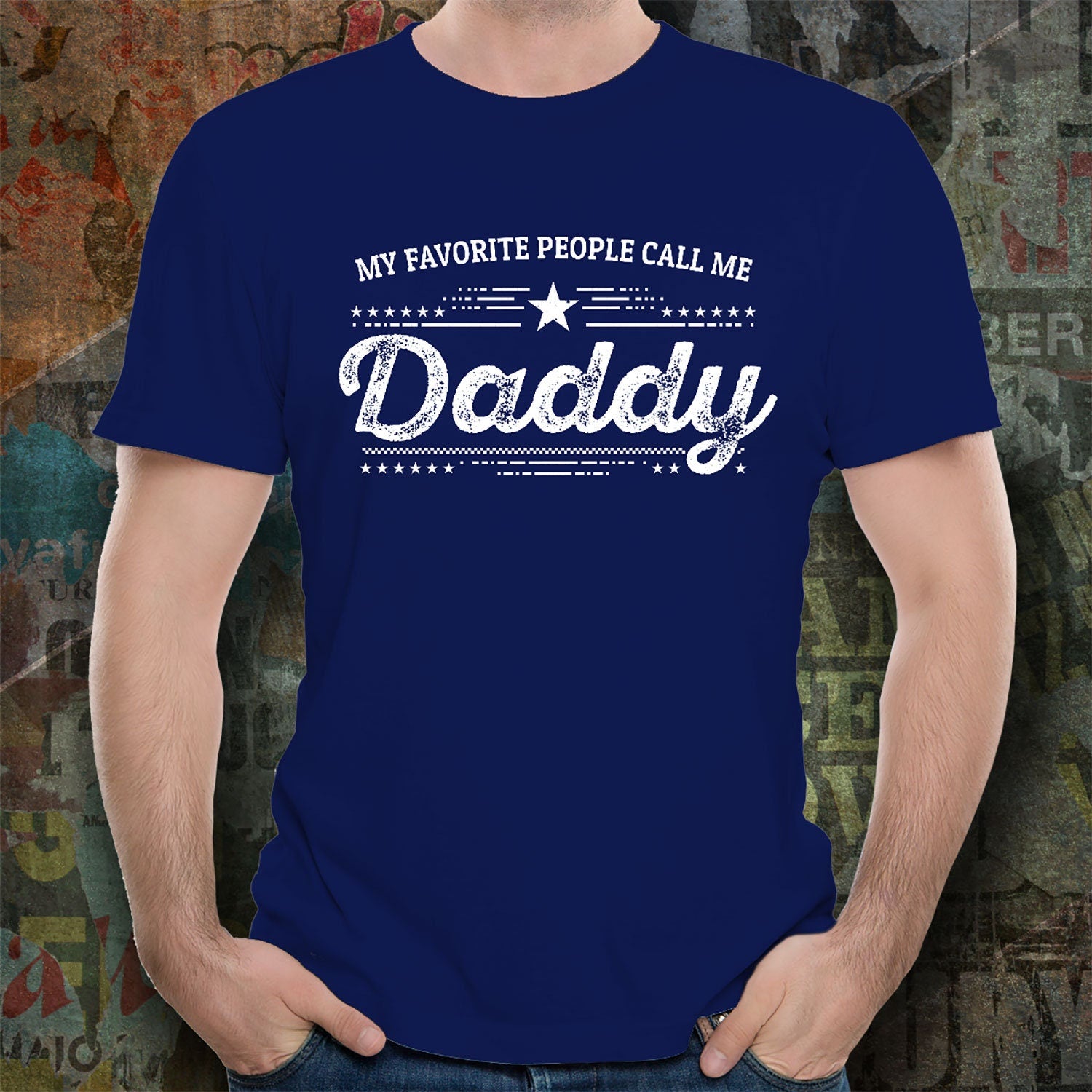 Daddy unisex t-shirt - gift for Father's Day - Mallard Moon Gift Shop