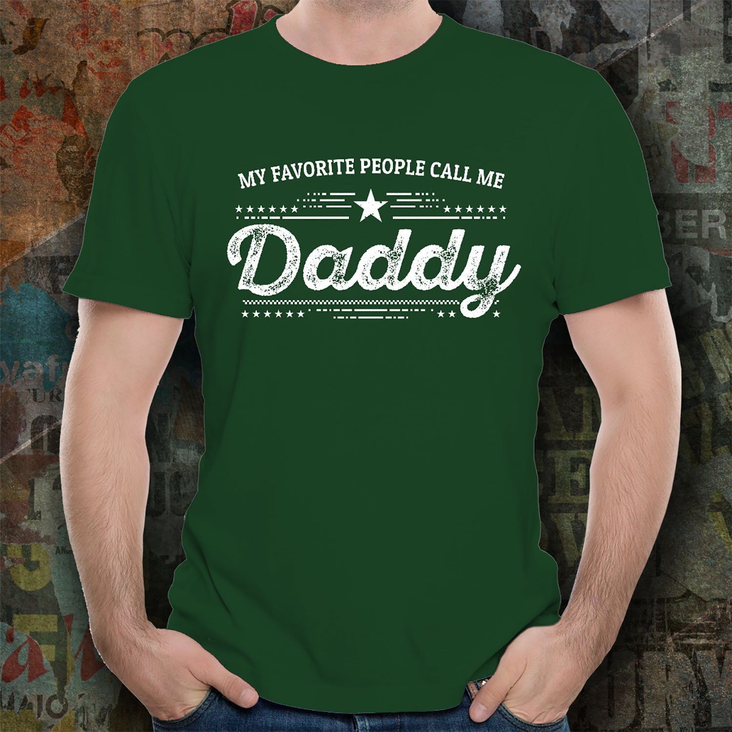 Daddy unisex t-shirt - gift for Father's Day - Mallard Moon Gift Shop
