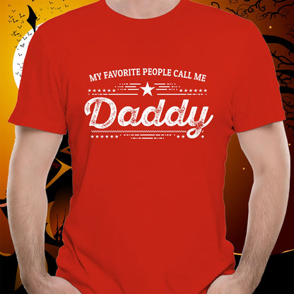Daddy unisex t-shirt - gift for Father's Day - Mallard Moon Gift Shop