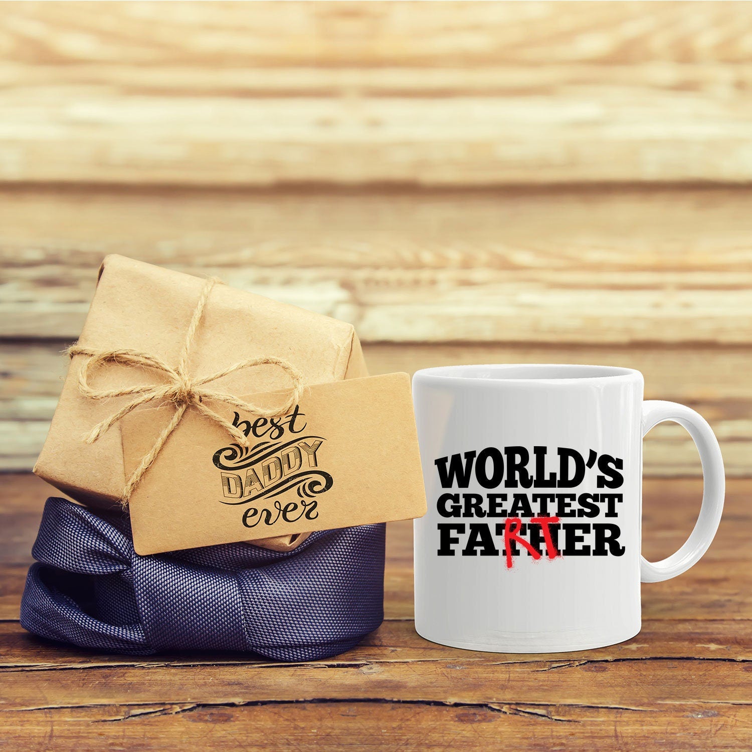 Funny Dad Mug - World's Greatest Farter - Father's Day Gift - Dad Joke - Gag Gift - Mallard Moon Gift Shop