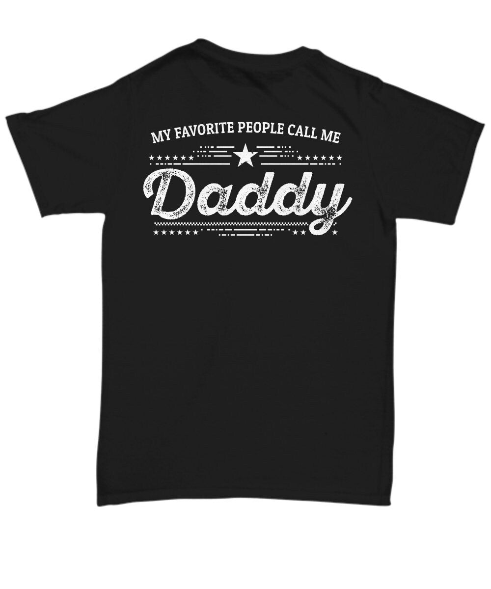 Daddy unisex t-shirt - gift for Father's Day - Mallard Moon Gift Shop