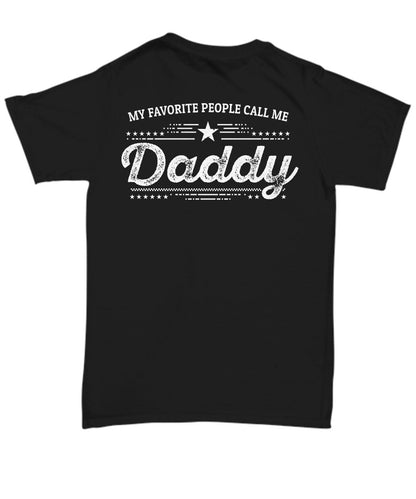 Daddy unisex t-shirt - gift for Father's Day - Mallard Moon Gift Shop