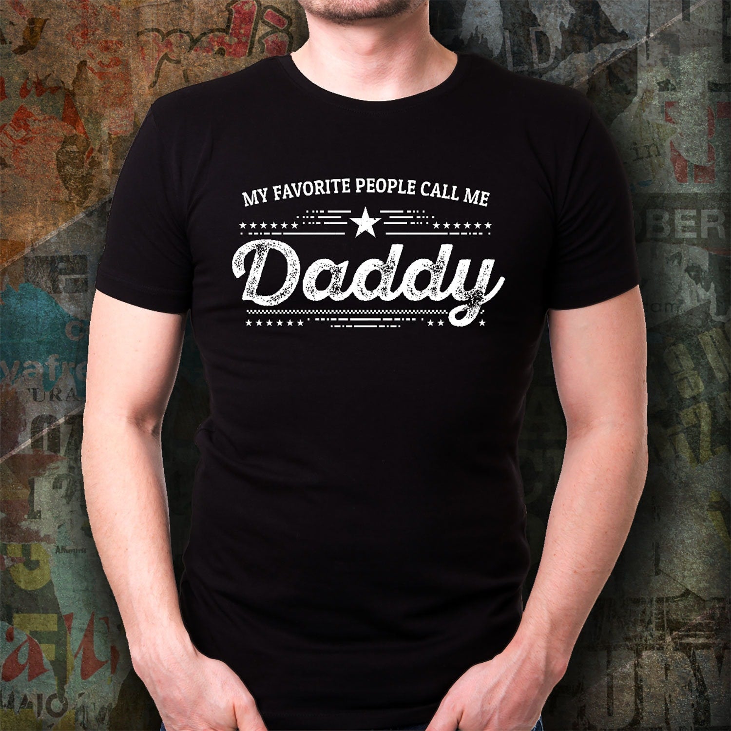 Daddy unisex t-shirt - gift for Father's Day - Mallard Moon Gift Shop