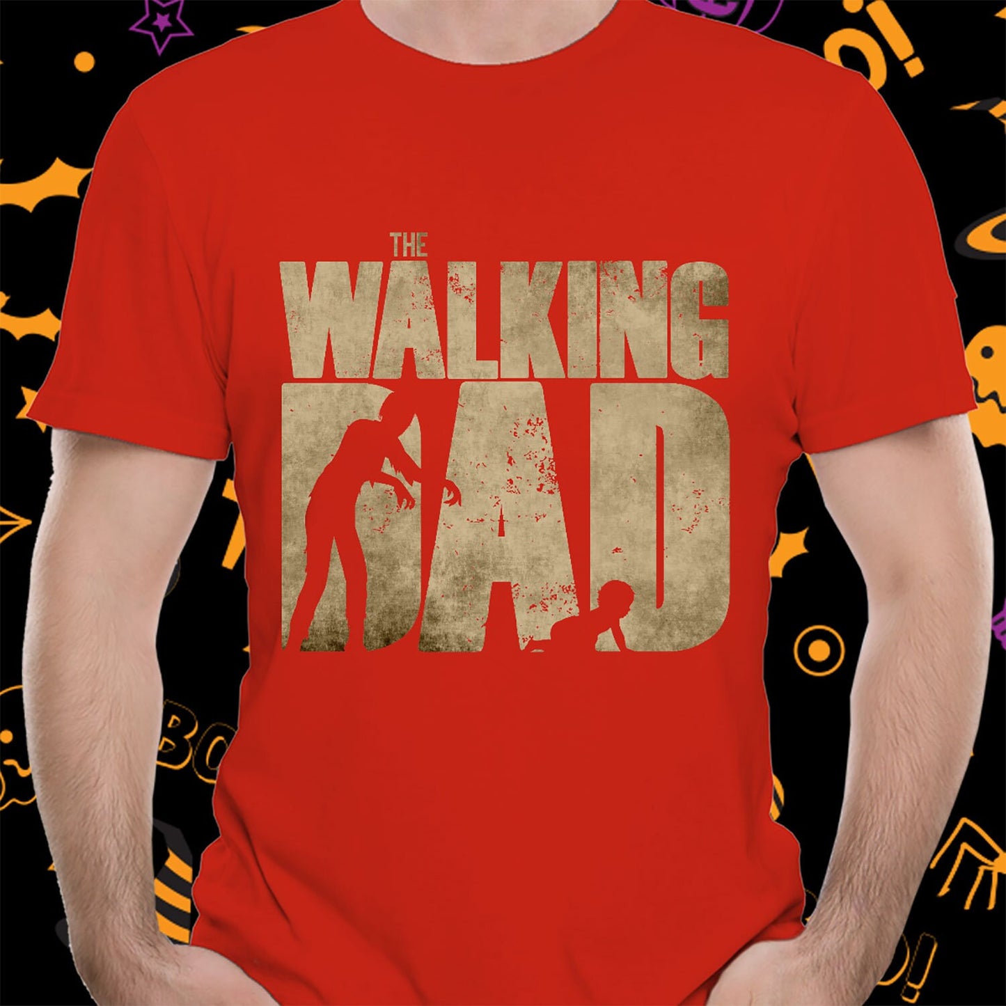 Funny Father's DayT shirt - The Walking Dad - Mallard Moon Gift Shop