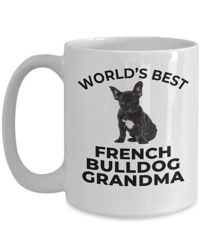 French Bulldog Grandma Puppy Dog Coffee Mug - Mallard Moon Gift Shop