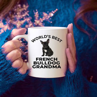 French Bulldog Grandma Puppy Dog Coffee Mug - Mallard Moon Gift Shop