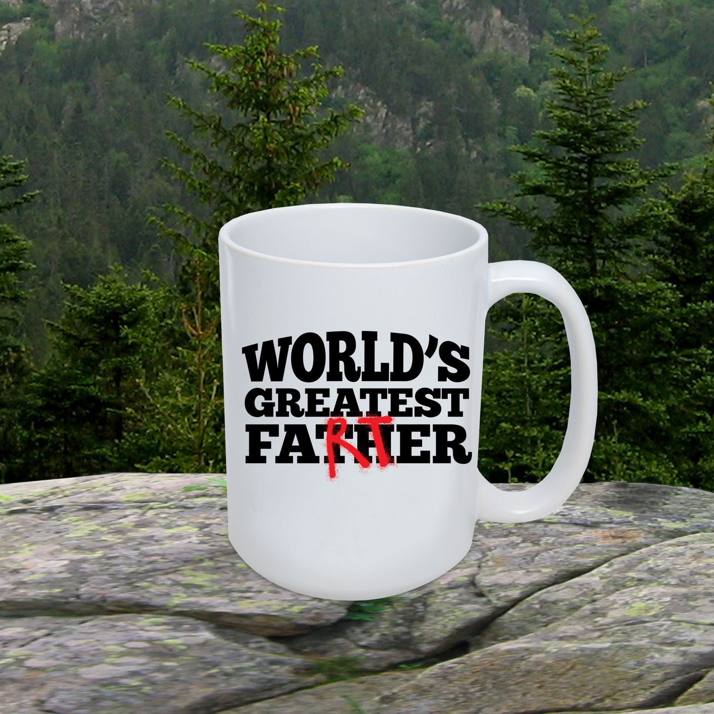 Funny Dad Mug - World's Greatest Farter - Father's Day Gift - Dad Joke - Gag Gift - Mallard Moon Gift Shop