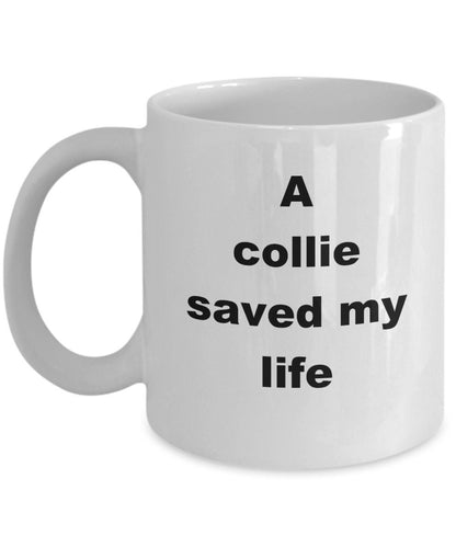 Collie dog coffee mug - Mallard Moon Gift Shop